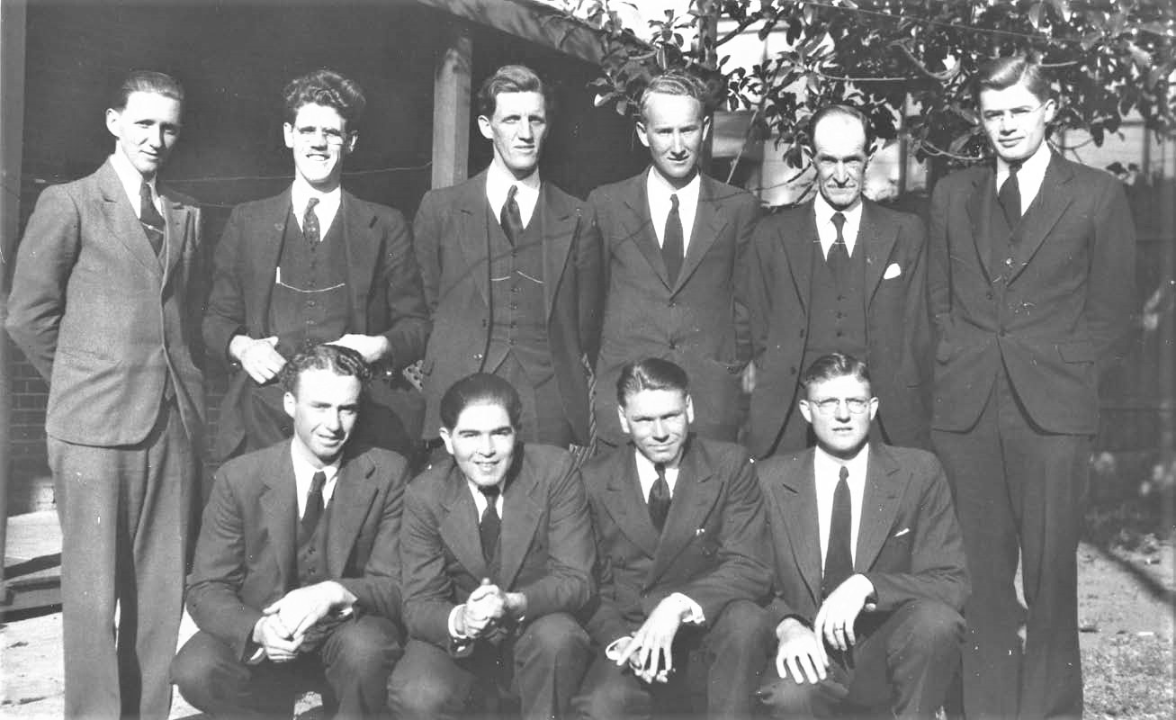 Australian Elders with President Tingey,  1935 April 26